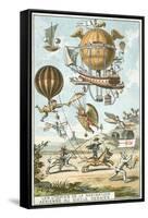 Utopias of Aerial Navigation in the Last Century-null-Framed Stretched Canvas