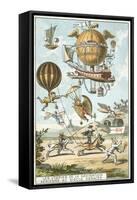 Utopias of Aerial Navigation in the Last Century-null-Framed Stretched Canvas