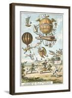 Utopias of Aerial Navigation in the Last Century-null-Framed Giclee Print