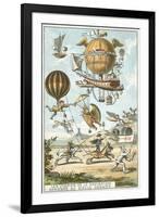 Utopias of Aerial Navigation in the Last Century-null-Framed Giclee Print