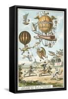 Utopias of Aerial Navigation in the Last Century-null-Framed Stretched Canvas