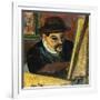 Utrillo devant son chevalet-Suzanne Valadon-Framed Giclee Print