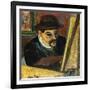 Utrillo devant son chevalet-Suzanne Valadon-Framed Giclee Print