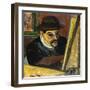 Utrillo devant son chevalet-Suzanne Valadon-Framed Giclee Print