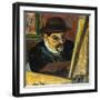 Utrillo devant son chevalet-Suzanne Valadon-Framed Giclee Print