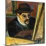 Utrillo devant son chevalet-Suzanne Valadon-Mounted Giclee Print