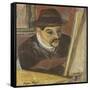 Utrillo devant son chevalet-Suzanne Valadon-Framed Stretched Canvas