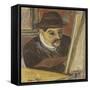 Utrillo devant son chevalet-Suzanne Valadon-Framed Stretched Canvas