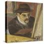 Utrillo devant son chevalet-Suzanne Valadon-Stretched Canvas