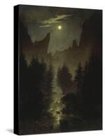 Uttewalder Grund, C. 1825-Caspar David Friedrich-Stretched Canvas