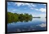 Utwe lagoon, UNESCO Biosphere Reserve, Kosrae, Federated States of Micronesia, South Pacific-Michael Runkel-Framed Photographic Print