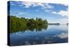Utwe lagoon, UNESCO Biosphere Reserve, Kosrae, Federated States of Micronesia, South Pacific-Michael Runkel-Stretched Canvas