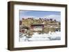 Uummannaq harbor and town, northwest of Greenland.-Martin Zwick-Framed Photographic Print