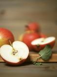 Several Apples, One Halved-Uwe Bender-Framed Photographic Print