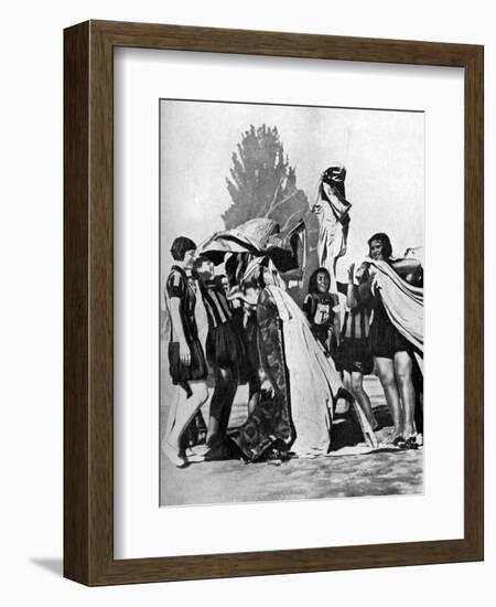 Uzbek Girls, 1936-null-Framed Giclee Print