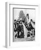 Uzbek Girls, 1936-null-Framed Giclee Print