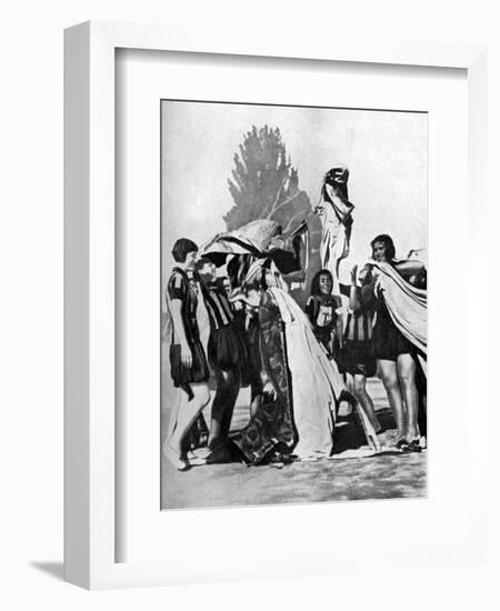 Uzbek Girls, 1936-null-Framed Giclee Print