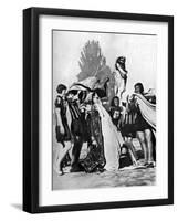 Uzbek Girls, 1936-null-Framed Giclee Print