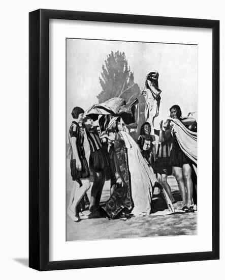 Uzbek Girls, 1936-null-Framed Giclee Print