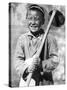 Uzbek Schoolboy Working on a Farm, 1936-null-Stretched Canvas