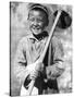 Uzbek Schoolboy Working on a Farm, 1936-null-Stretched Canvas