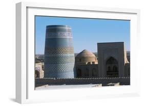 Uzbekistan, Khiva, Itchan Kala, Kalta Minor Minaret-null-Framed Giclee Print