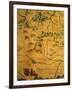 Uzbekistan Region, from Map of Asia Showing Route Taken by Marco Polo-null-Framed Giclee Print