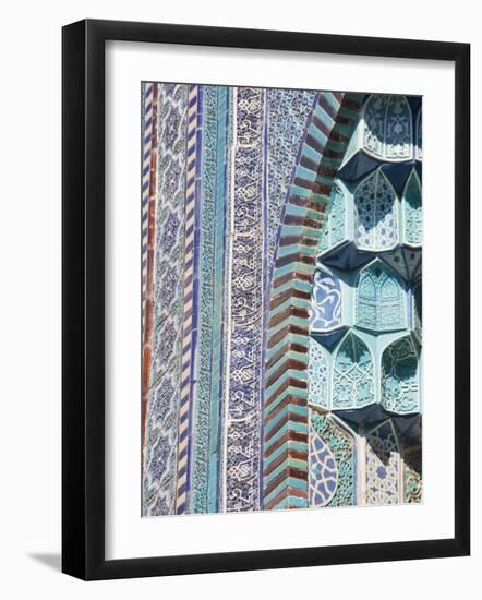 Uzbekistan, Samarkand, Shah-I-Zinder Necropolis-Jane Sweeney-Framed Photographic Print