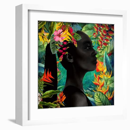 Uzuri - Portrait-Mark Chandon-Framed Giclee Print