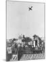 V-1 German Missile over English Town 1944-null-Mounted Photographic Print