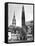 V-2 Rocket in Trafalgar Square, 1945-null-Framed Stretched Canvas