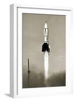 V-2 Rocket Launch In USA-Detlev Van Ravenswaay-Framed Photographic Print