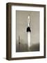 V-2 Rocket Launch In USA-Detlev Van Ravenswaay-Framed Premium Photographic Print