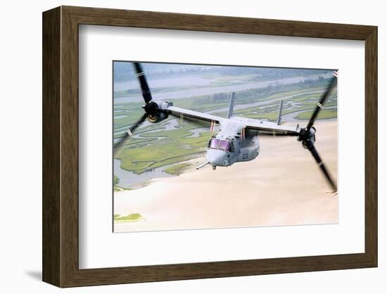 V-22 Osprey joint service aircraft-null-Framed Art Print