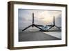 V-22 Osprey joint service aircraft-null-Framed Art Print