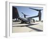 V-22 Osprey Tiltrotor Aircraft at Camp Bastion, Afghanistan-Stocktrek Images-Framed Photographic Print