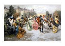 Arrival of Empress Mary-Louisa in Pariph-V^ De Paredes-Framed Art Print