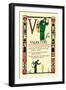 V for Valentine-Tony Sarge-Framed Art Print