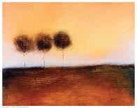 Trees on a Hill-V^ Giordano-Art Print