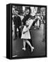 V-J Day in Times Square-Alfred Eisenstaedt-Framed Stretched Canvas