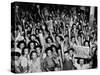 V-J Day (Victory over Japan) Celebrations in Oak Ridge, Tennessee-null-Stretched Canvas