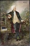 Wolfgang Amadeus Mozart Austrian Musician-V. Janschek-Laminated Premium Giclee Print