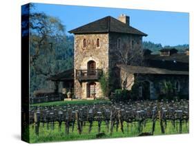V Sattui Winery and Vineyard in St. Helena, Napa Valley Wine Country, California, USA-John Alves-Stretched Canvas