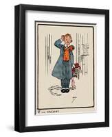 'V the Vacant', 1903-John Hassall-Framed Premium Giclee Print