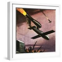 V1 Rocket Doodlebug-null-Framed Giclee Print