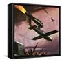 V1 Rocket Doodlebug-null-Framed Stretched Canvas