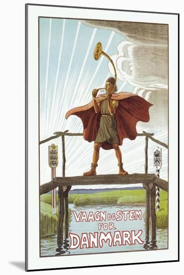 Vaagnocstem for Denmark-Rasmus Christiansen-Mounted Art Print