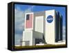 Vab Building at Sunrise, Cape Canaveral, Ksc, Titusville, Florida, Usa-Maresa Pryor-Framed Stretched Canvas