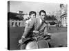 Vacances Romaines Roman Holiday De William Wyler Avec Gregory Peck Et Audrey Hepburn 1953-null-Stretched Canvas