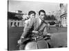 Vacances Romaines Roman Holiday De William Wyler Avec Gregory Peck Et Audrey Hepburn 1953-null-Stretched Canvas